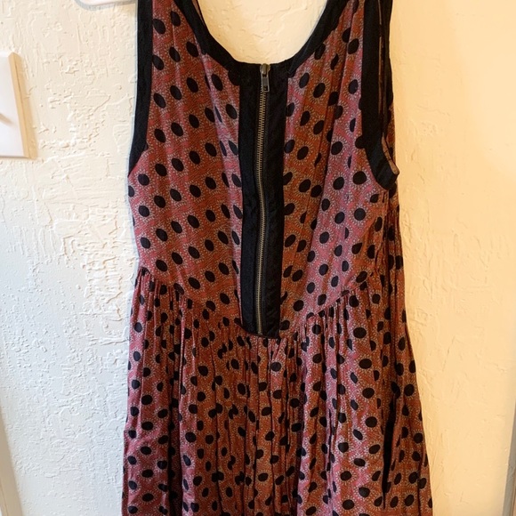 Free people black and red tank top - Picture 5 of 5